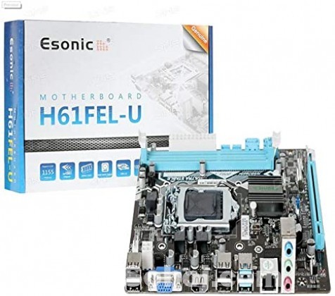 New Esonic H61-FEL DDR3 Desktop Motherboard